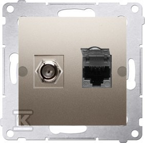 DASFRJ45.01/44 GNIAZDO SIMON54 ZŁOTY MA