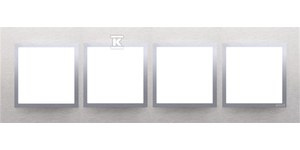 RAM.4-KR.METAL INOX KLASYK SIMON54 N