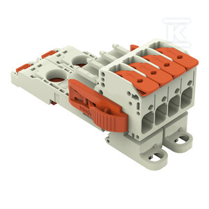 GNIAZDO 1-PRZE.DŹWI.PUSH-IN CA.CLAMP®,