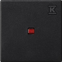 KLAWISZ K45 45X45 PODŚW.CZ.GRAFIT