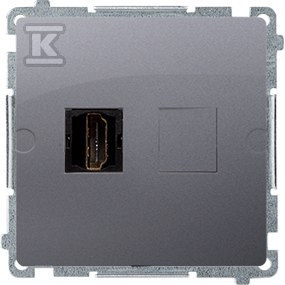 BMGHDMI.01/21 GNIAZDO BASIC STAL INOX