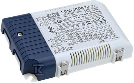 LCM-40DA2 ZASILACZ LED 40W 2~100V 0.35~1