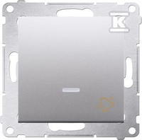 PRZ.DZWON.PODŚW.+RAM.IP44 SR.MAT SIMON5