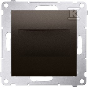 DPS.01/46 ZAŚLEPKA SIMON 54 BRĄZ MAT