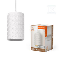 OPR.DEK. PLAST PEND E27 WH