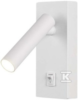 KINK HOTELOWY V-TAC 2W KINK HOTEL BIAŁY