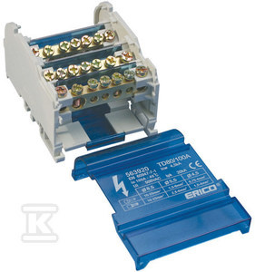 BLOK DYSTRYBUC.CZTEROPOLOWY TD 80/100A