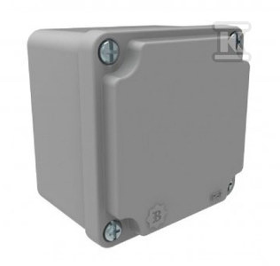 PUSZKA ALUMINIOWA 100MMX100MMX75MM IP67