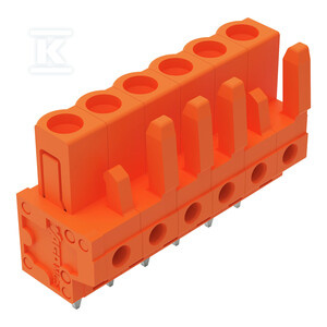 GNIAZDO THT, KON.PRO.RA.5,08 MM, 6-BIEG.