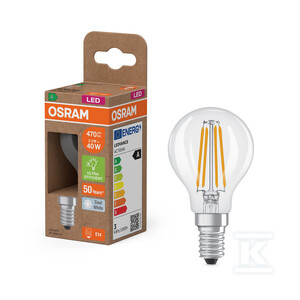 ŻAR.LED CLAS 2.2W 840 CLR E14
