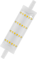 LP.LED PF.CL.SP LN118 CL100 13W/827 R7S