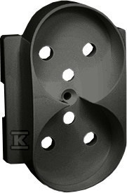 SIMON 82 POKRYWA GNIAZDA PODWÓJNEGO