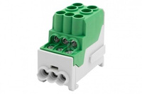 BLOK ROZ.DBR 100A 2X25/6X10 ZIELONY