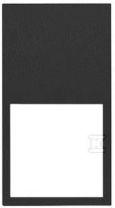 10002620-238 RAMKA SIMON100 CZARNY MAT