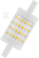 LP.LED LINE 78MM 75D 9,5W/827 230V R7S