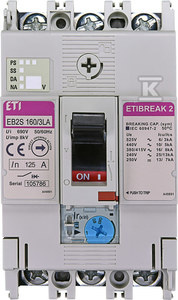 EB2S 160/3LA 125A 3P WYŁ.MOCY 16KA