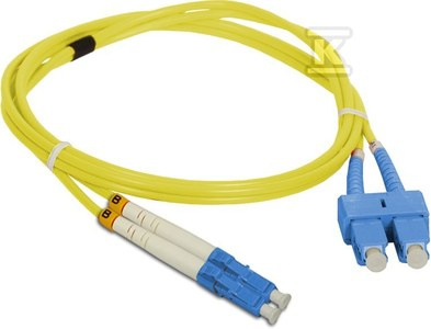 PATCH CORD SM LC-SC DUPLEX 9/125 1M.
