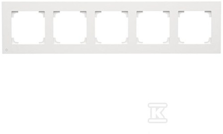 RAM.5-KR.LINE ANTYBAKT.BIAŁY MAT SIMON5