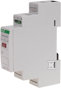 LK-712 G 30÷130V-1×LED ZIEL,TH35,1-FAZ