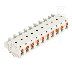 GNIAZDO 1-PRZE.PRZY.PUSH-IN CA.CLAMP®,