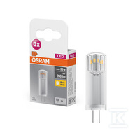 ŻAR.LED BASE PIN G4 12V 1.8W 827 CLR