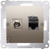 DASFRJ45.01/44 GNIAZDO SIMON54 ZŁOTY MA