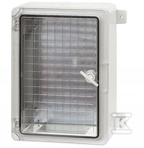OBUDOWA 250X350X150 MM IP65 DRZWI PRZEŹ