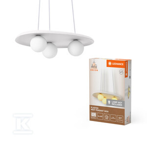 OPR.DEK. PLAST NEST PEND 3XG9 WH