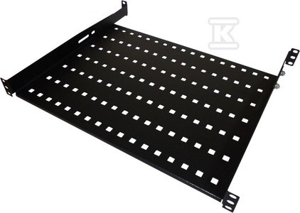 PÓŁKA STAŁA 19" 1U GŁĘB. 550MM, CZA
