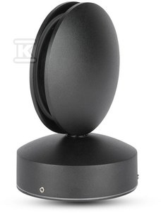 KINKIET LED VT-707 7W 4000K CZARNY