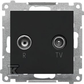 GN.ANTEN.R-TV ZAK. CZARNY MAT SIMON55