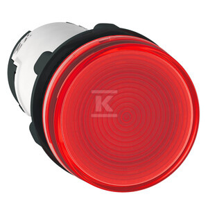 LAMP.SYGN.B ŻAR. 250V CZERW