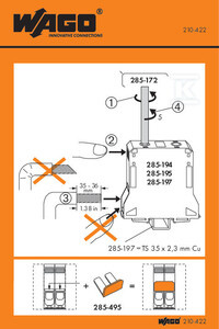 NAKLEJKA Z INSTRUKCJĄ OBSŁUGI