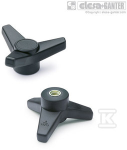 VB.639/80 P-M10X30 POKRĘTŁO TRÓJRAMIE