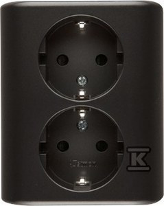 EGSZ2SPZ/48 GNIAZDO SIMON54 ANTRACYT