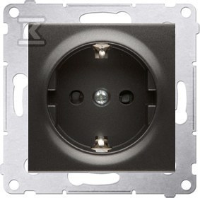 GN.SCHUKO ANTRACYT SIMON54