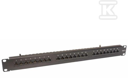 PANEL KATEGORII 6 19" 1U 24XRJ45, UTP