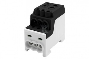 BLOK ROZ.DBR 200A 1X70,1X35/6X16 CZARNY