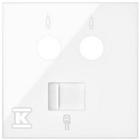 10000072-130 POKRYWA SIMON100 BIAŁY