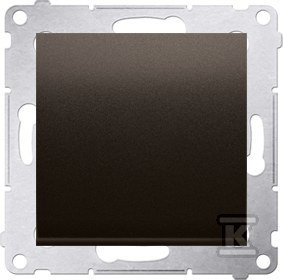 PRZYCISK POJ.ROZW.BRĄZ SIMON54