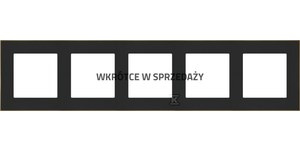 RAM.5-KR.DUO CZARNA PODSTA.ZŁOTA SIMON5