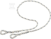 LINA POLIAM.FI 12MM,2PĘTLE Z KAUS.DŁ.1