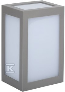 KINKIET LED VT-822 12W 6400K SZARY