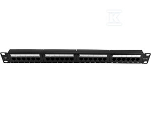 PATCH PANEL UTP KAT.5E 24 PORTY LSA 1U