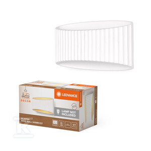 OPR.DEK. PLAST BAND WALL 290 E27 WH