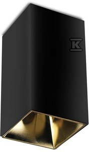 OPR SUFIT V-TAC GU10 KWAD N/T CZR+ZŁOTO