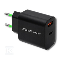 ŁADOWARKA 18W/5-12V/1.5-3A/USB TYP C PD