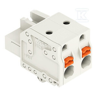 GNIAZDO 1-PRZE.PRZY.PUSH-IN CA.CLAMP®,