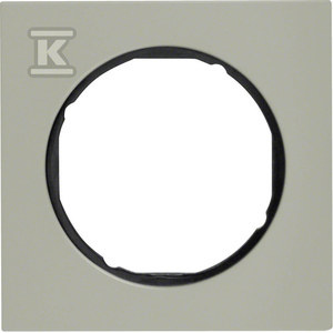 RAM.1-KR. R.3 STAL SZLACHETNA/CZARNY