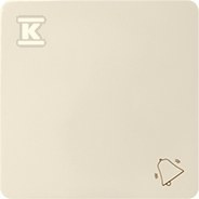 KLAWISZ POJ.DZWONEK BEŻ